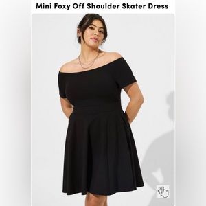 Torrid Foxy Skater Dress